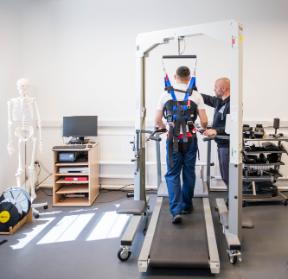 Physiotherapy session