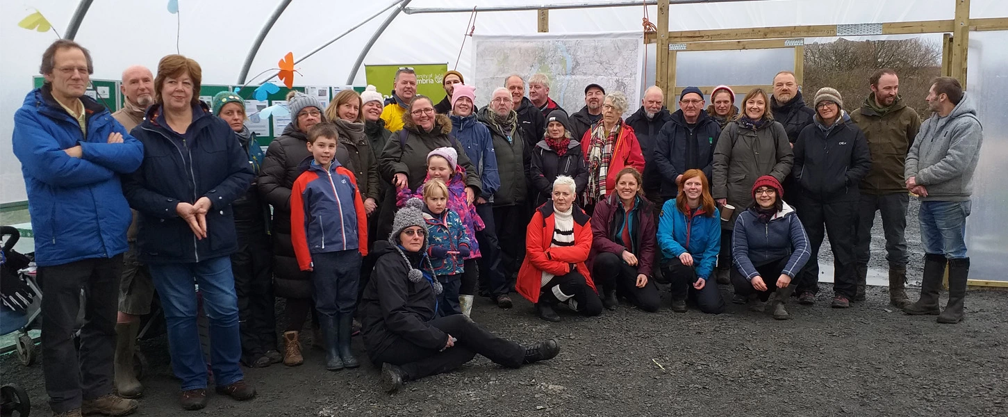 Meet the Team Banner, BOOM Launch at the the allotment