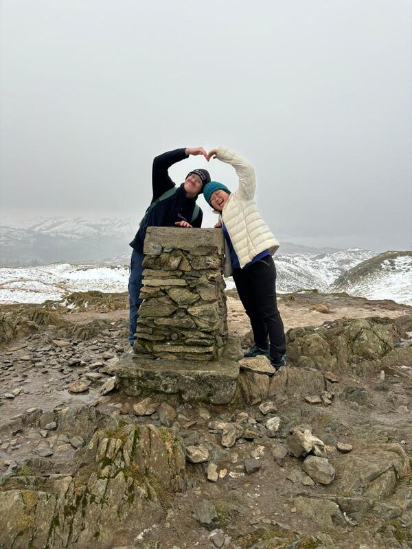 Destiny Buprakong The peak of Loughrigg Fell, Student Story Image 