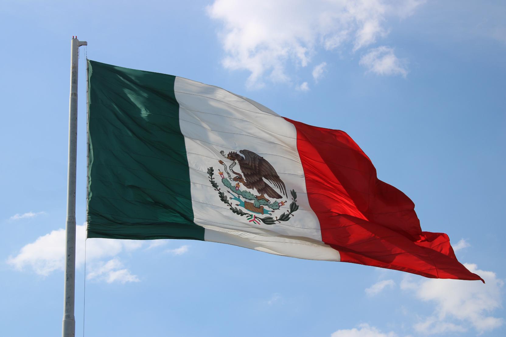 Mexican flag.